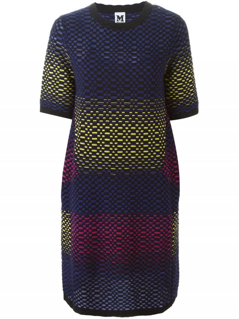 M MISSONI patterned knitted dress