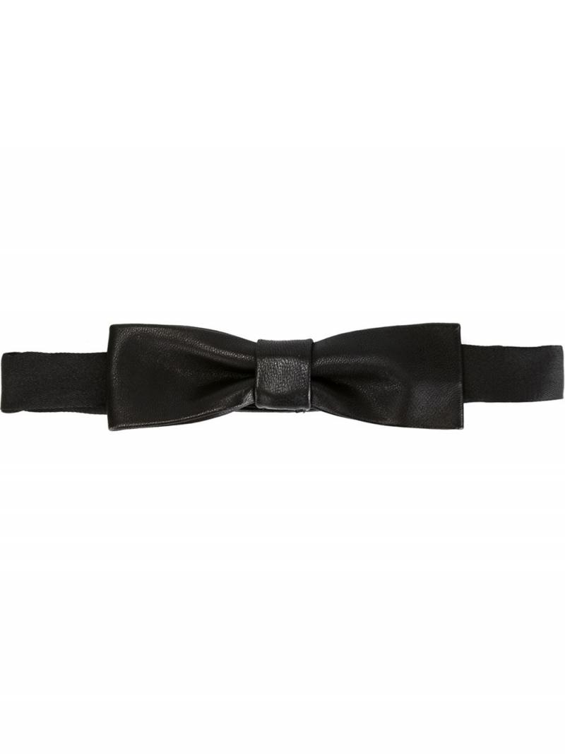 DSQUARED2 BOW TIE satin effect bow tie