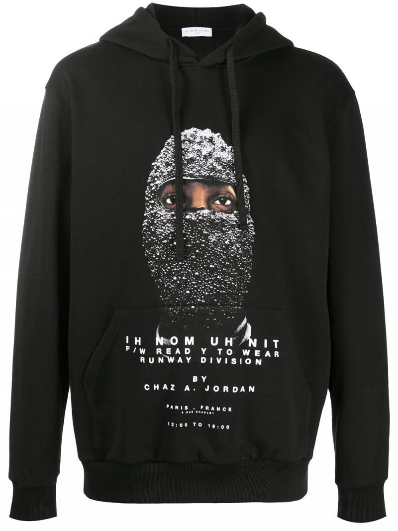 IH NOM UH NIT Mask Kenye hoodie print